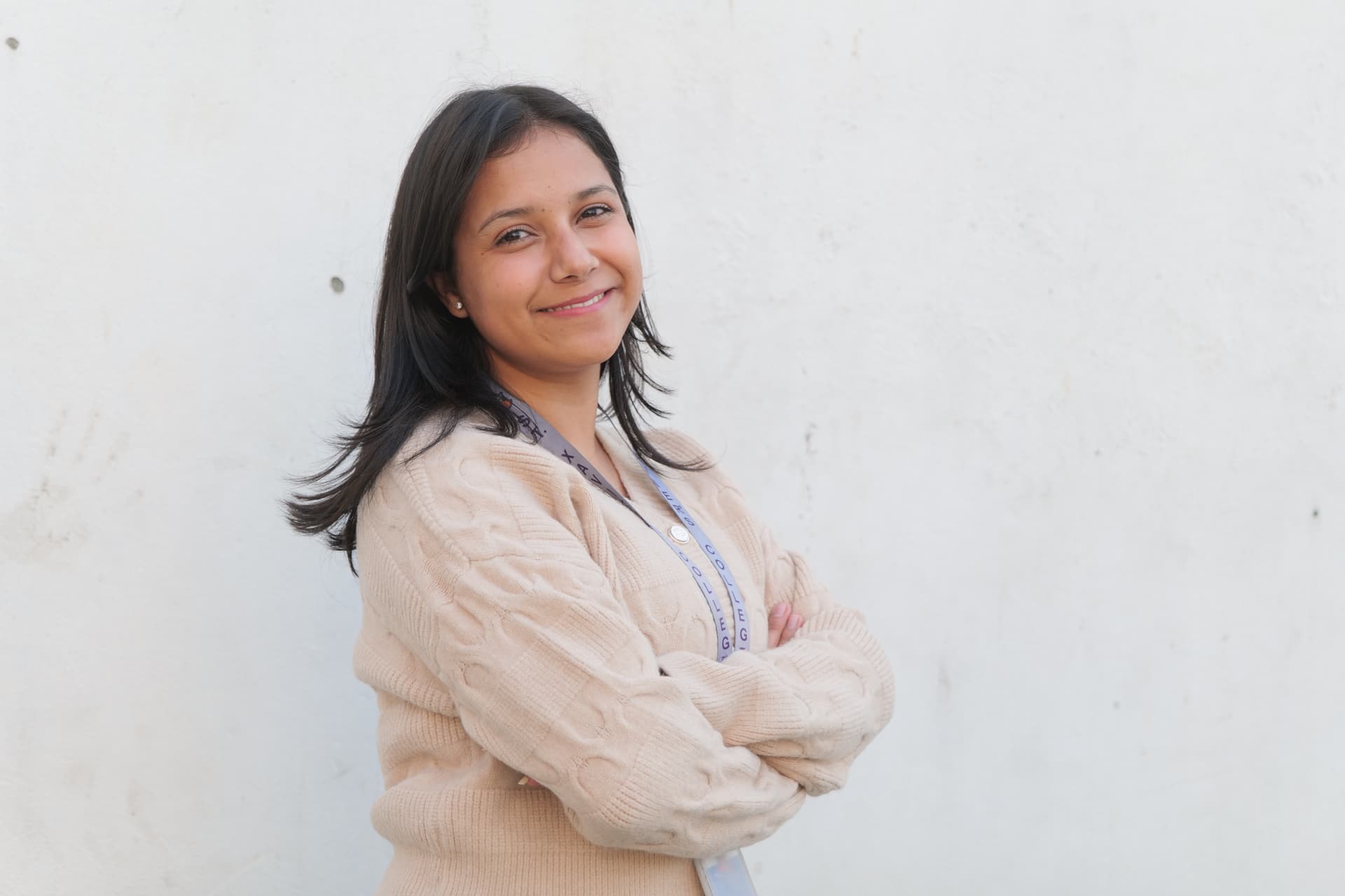 A portrait of Nirusha Chalise