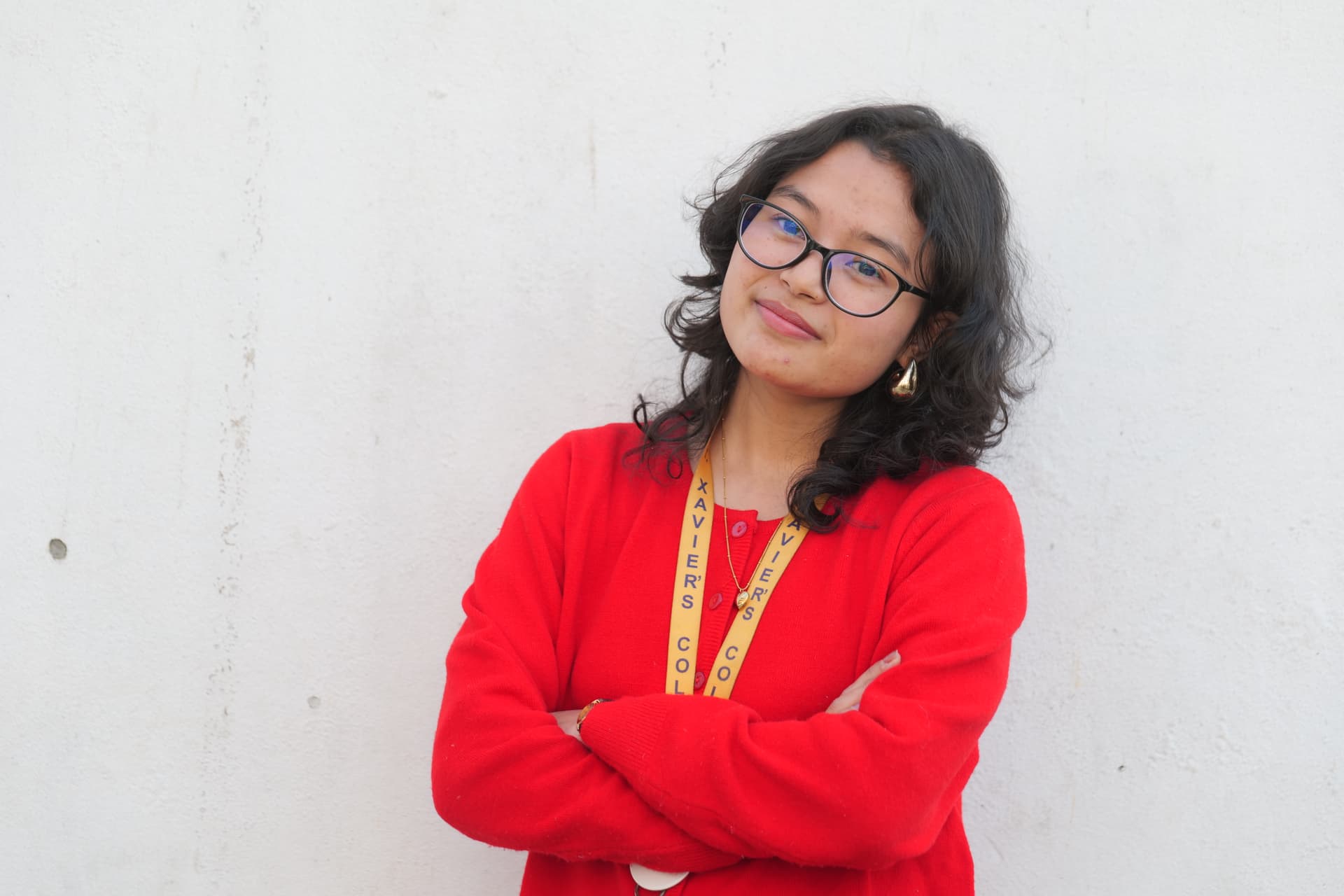 A portrait of Prakriti Shrestha