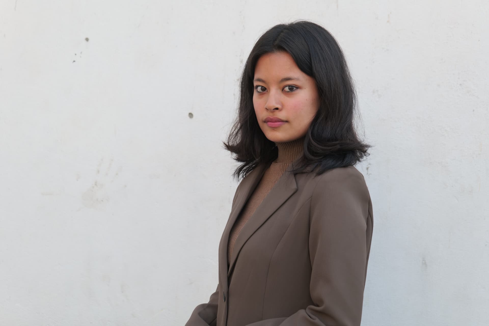 A portrait of Swornima